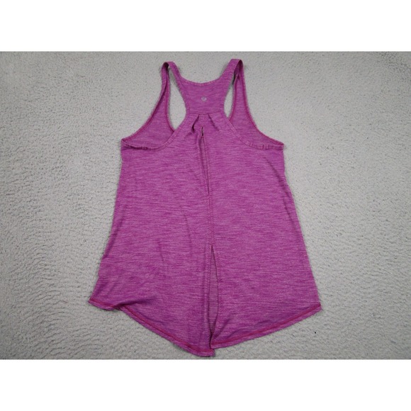 Lululemon Tank Womens 4 Purple Split Back Activewear Casual Running Gym - Picture 3 of 7